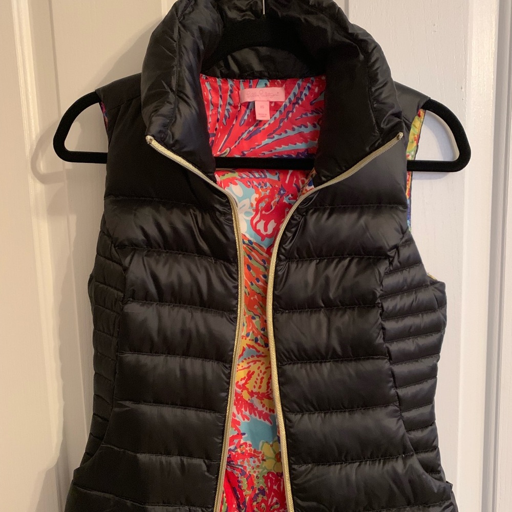 Lilly Pulitzer Down Vest size XS